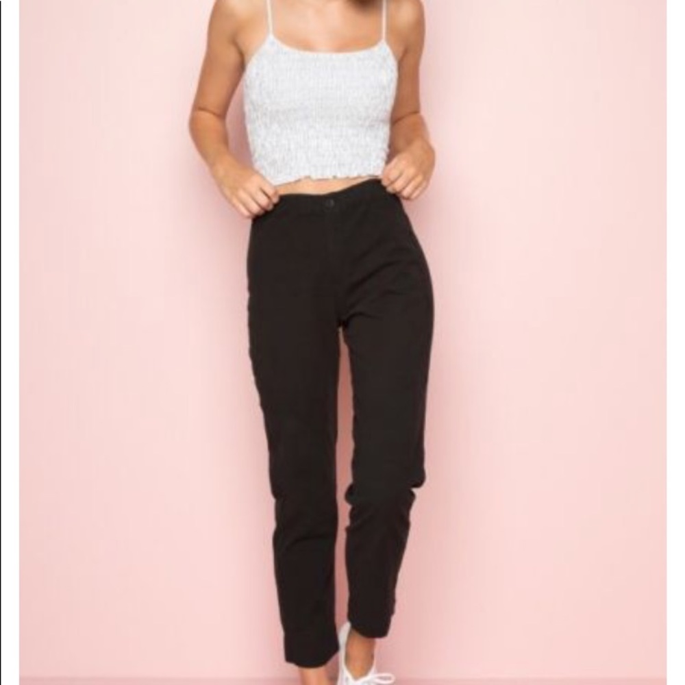 brandy Melville black Tilden pants